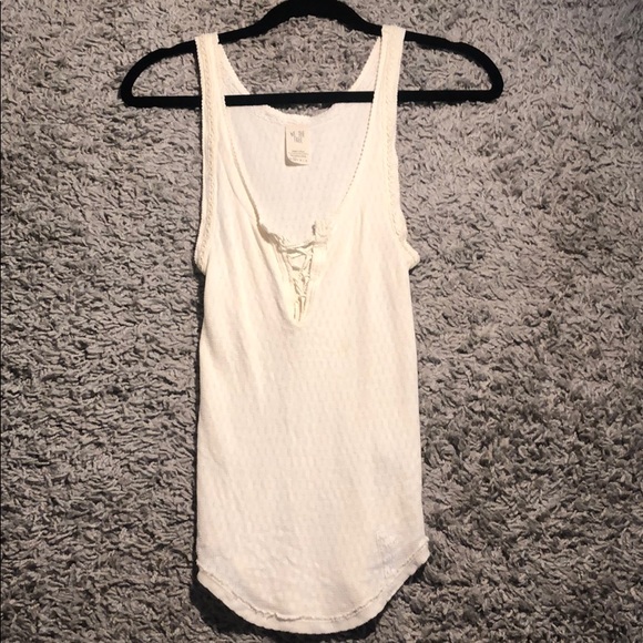 Free People Cream Tank - Picture 2 of 8